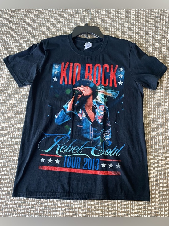 Kid Rock Other - Kid Rock Rebel Soul 2013 Tour Concert TShirt Graphic Black Medium EUC